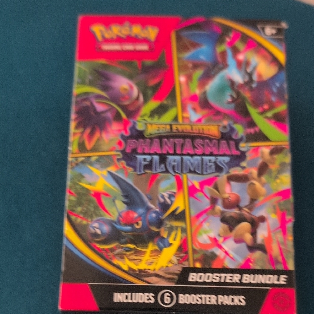 Mega Evolution Phantasmal Flames Booster Bundle
